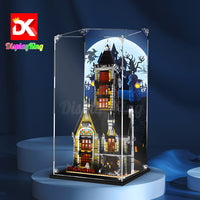 Display King -Acrylic display case for LEGO® Haunted House 10273 3mm Thickness dust-Free and Crystal Clear Display case with Screw
