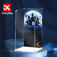 Display King -Acrylic display case for LEGO® Haunted House 10273 3mm Thickness dust-Free and Crystal Clear Display case with Screw
