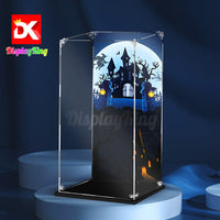 Display King -Acrylic display case for LEGO® Haunted House 10273 3mm Thickness dust-Free and Crystal Clear Display case with Screw
