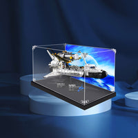 Display King - Acrylic display case for LEGO® NASA Space Shuttle Discovery 10283 3mm Thickness dust-Free and Crystal Clear Display case with Screw
