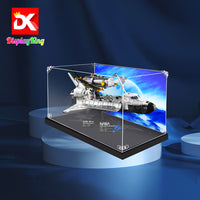 Display King - Acrylic display case for LEGO® NASA Space Shuttle Discovery 10283 3mm Thickness dust-Free and Crystal Clear Display case with Screw
