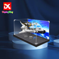 Display King - Acrylic display case for LEGO® NASA Space Shuttle Discovery 10283 3mm Thickness dust-Free and Crystal Clear Display case with Screw