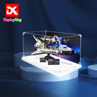 Display King - Acrylic display case for LEGO® NASA Space Shuttle Discovery 10283 3mm Thickness dust-Free and Crystal Clear Display case with Screw
