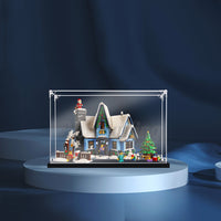 Display King -Acrylic display case with screw for LEGO® Santa’s Visit 10293
