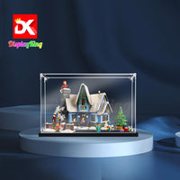 Display King -Acrylic display case with screw for LEGO® Santa’s Visit 10293
