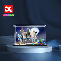 Display King -Acrylic display case with screw for LEGO® Santa’s Visit 10293
