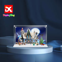 Display King -Acrylic display case with screw for LEGO® Santa’s Visit 10293
