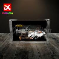 Display King - Acrylic photo frame for Lego Porsche 911 10295
