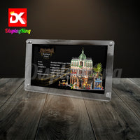 Display King - Acrylic photo frame for Lego Boutique Hotel 10297
