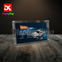 Display King - Acrylic photo frame for Lego Back to The Future Time Machine 10300
