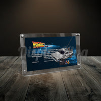 Display King - Acrylic photo frame for Lego Back to The Future Time Machine 10300
