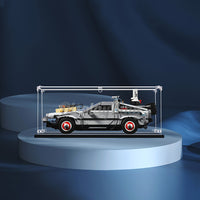 Display King -Acrylic display case with screw for LEGO® Back to the Future Time Machine 10300
