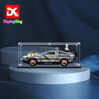 Display King -Acrylic display case with screw for LEGO® Back to the Future Time Machine 10300
