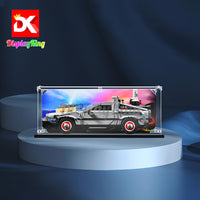 Display King -Acrylic display case with screw for LEGO® Back to the Future Time Machine 10300
