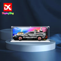 Display King -Acrylic display case with screw for LEGO® Back to the Future Time Machine 10300
