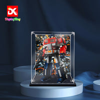 Display King - Acrylic display case with screw for LEGO® Optimus Prime 10302
