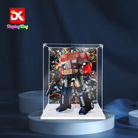 Display King - Acrylic display case with screw for LEGO® Optimus Prime 10302
