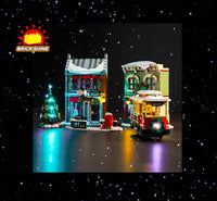 Brick Shine -  Light Kit for  LEGO® Holiday Main Street 10308
