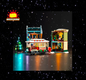 Brick Shine -  Light Kit for  LEGO® Holiday Main Street 10308