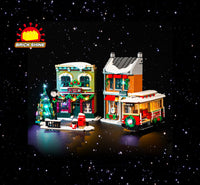 Brick Shine -  Light Kit for  LEGO® Holiday Main Street 10308
