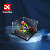 Display King -Acrylic display case with screw for LEGO® Succulents 10309