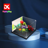 Display King -Acrylic display case with screw for LEGO® Succulents 10309