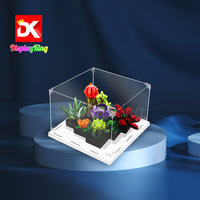 Display King -Acrylic display case with screw for LEGO® Succulents 10309