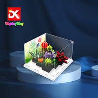 Display King -Acrylic display case with screw for LEGO® Succulents 10309
