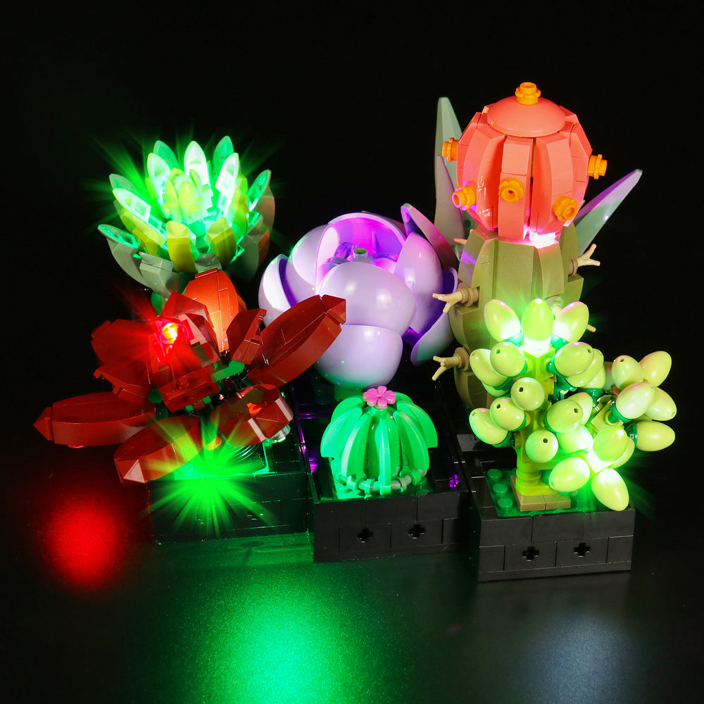Brick Shine  GC Light Kit for LEGO® Succulents 10309
