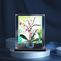 Display King - Acrylic display case with screw for LEGO® Orchid 10311
