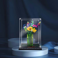 Display King -Acrylic display case with screw for LEGO® Wildflower Bouquet 10313
