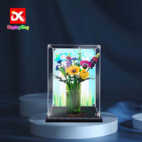 Display King -Acrylic display case with screw for LEGO® Wildflower Bouquet 10313
