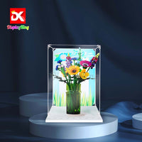 Display King -Acrylic display case with screw for LEGO® Wildflower Bouquet 10313
