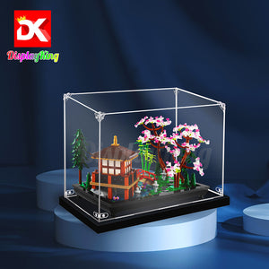 Display King - Acrylic display case with screw for LEGO® Trancuil Garden 10315