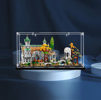 Display King - Acrylic display case with screw for LEGO® THE LORD OF THE RINGS: RIVENDELL 10316
