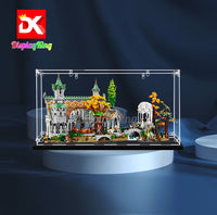 Display King - Acrylic display case with screw for LEGO® THE LORD OF THE RINGS: RIVENDELL 10316
