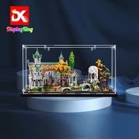 Display King - Acrylic display case with screw for LEGO® THE LORD OF THE RINGS: RIVENDELL 10316