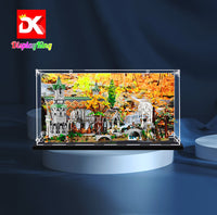 Display King - Acrylic display case with screw for LEGO® THE LORD OF THE RINGS: RIVENDELL 10316
