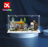 Display King - Acrylic display case with screw for LEGO® THE LORD OF THE RINGS: RIVENDELL 10316
