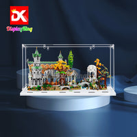 Display King - Acrylic display case with screw for LEGO® THE LORD OF THE RINGS: RIVENDELL 10316