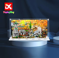 Display King - Acrylic display case with screw for LEGO® THE LORD OF THE RINGS: RIVENDELL 10316
