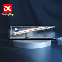 Display King -Acrylic display case with screw for LEGO® Concorde 10318
