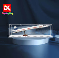 Display King -Acrylic display case with screw for LEGO® Concorde 10318
