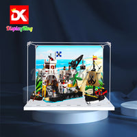 Display King - Acrylic display case for LEGO® Eldorado Fortress 10320 3mm Thickness dust-Free and Crystal Clear Display case with Screw
