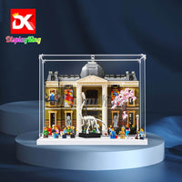 Display King - Acrylic display case for LEGO® Natural History Museum 10326 3mm Thickness dust-Free and Crystal Clear Display case with Screw
