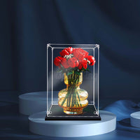 Display King -Acrylic display case with screw for LEGO® Bouguet of Roses 10328
