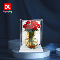 Display King -Acrylic display case with screw for LEGO® Bouguet of Roses 10328
