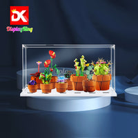 Display King -Acrylic display case with screw for LEGO® Tiny Plants 10329