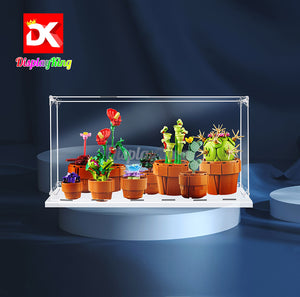 Display King -Acrylic display case with screw for LEGO® Tiny Plants 10329