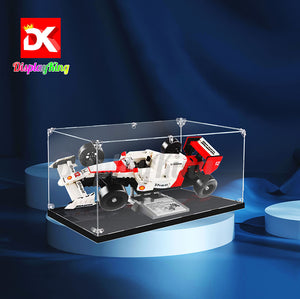 Display King - Acrylic display case with screw for LEGO® McLaren MP4/4 & Ayrton Senna 10330